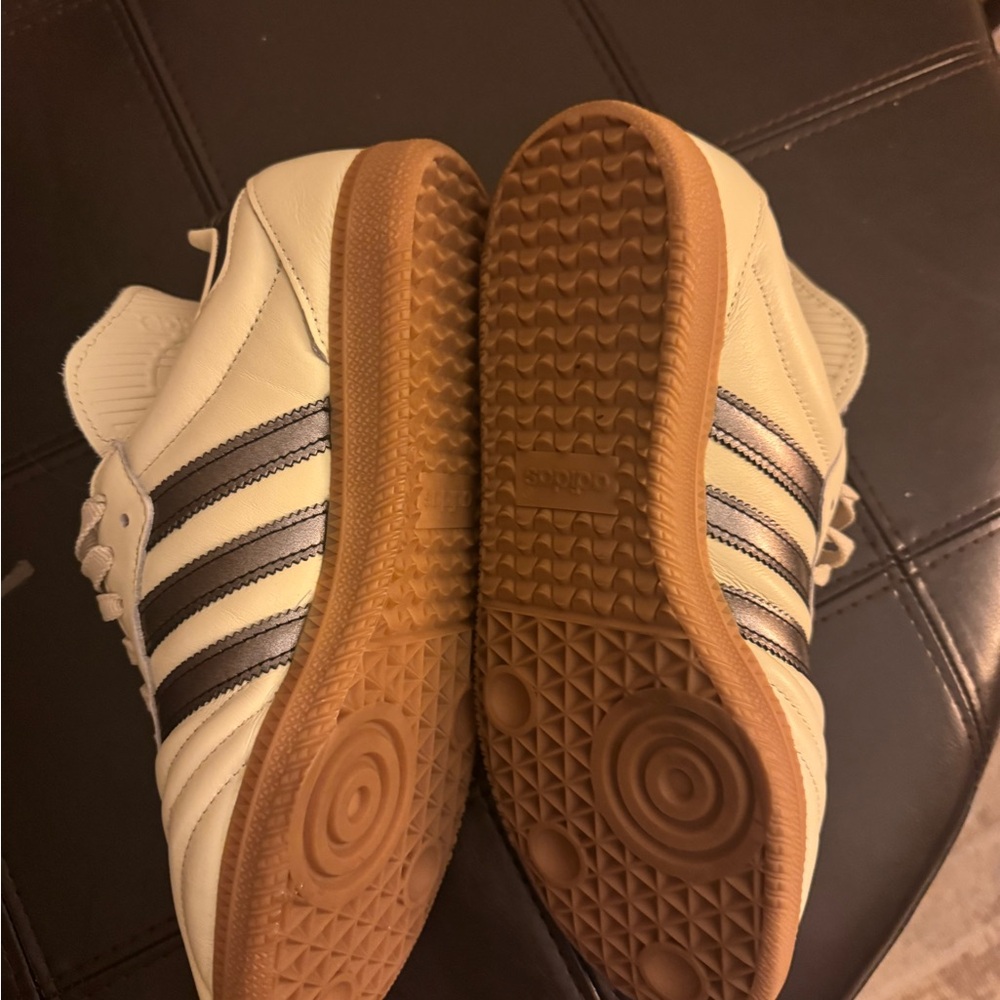 Adidas Samba LT Women's Sneakers - Cream White and Black (almost new) - Picture 3 of 6